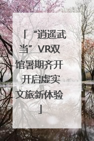 “逍遥武当”VR双馆暑期齐开 开启虚实文旅新体验