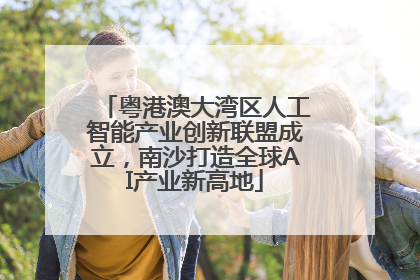 粤港澳大湾区人工智能产业创新联盟成立，南沙打造全球AI产业新高地