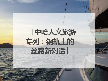 中哈人文旅游专列：钢轨上的丝路新对话
