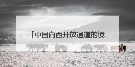 中国向西开放通道的境外“第一站”——西安·哈萨克斯坦码头启用