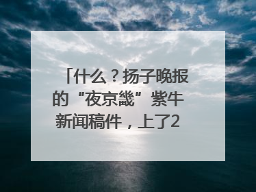 什么？扬子晚报的“夜京畿”紫牛新闻稿件，上了2025年镇江中考模拟卷！