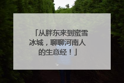 从胖东来到蜜雪冰城，聊聊河南人的生意经！