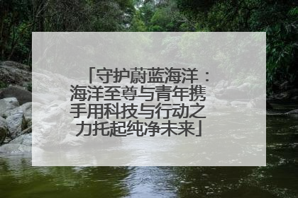 守护蔚蓝海洋：海洋至尊与青年携手用科技与行动之力托起纯净未来