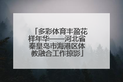 多彩体育丰盈花样年华——河北省秦皇岛市海港区体教融合工作掠影