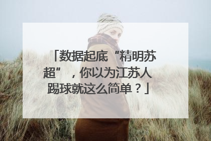 数据起底“精明苏超”，你以为江苏人踢球就这么简单？