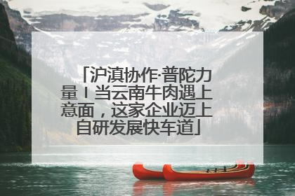 沪滇协作·普陀力量〡当云南牛肉遇上意面，这家企业迈上自研发展快车道