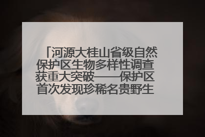 河源大桂山省级自然保护区生物多样性调查获重大突破——保护区首次发现珍稀名贵野生干巴菌与钝尾两头蛇