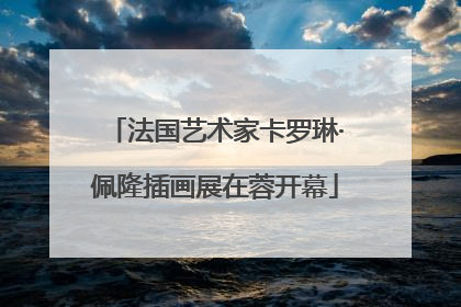 法国艺术家卡罗琳·佩隆插画展在蓉开幕