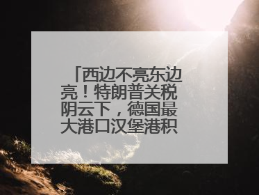 西边不亮东边亮！特朗普关税阴云下，德国最大港口汉堡港积极“向东看”