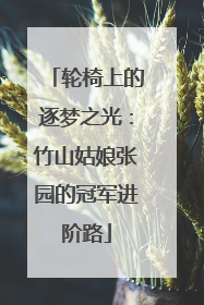 轮椅上的逐梦之光：竹山姑娘张园的冠军进阶路