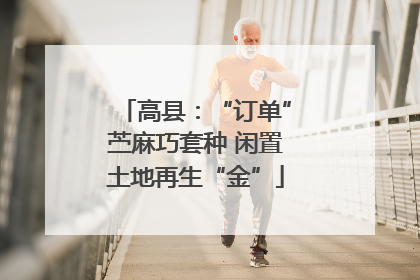 高县：“订单”苎麻巧套种 闲置土地再生“金”
