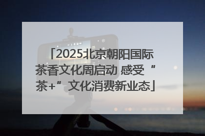 2025北京朝阳国际茶香文化周启动 感受“茶+”文化消费新业态