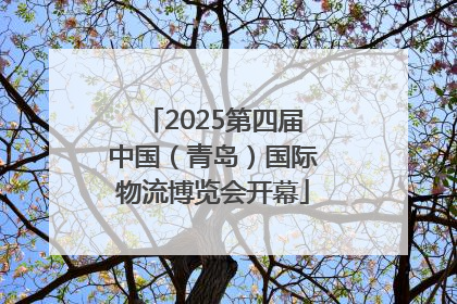 2025第四届中国（青岛）国际物流博览会开幕